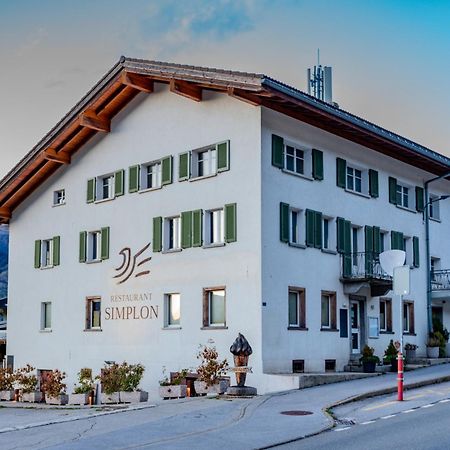 Hotel Restaurant Simplon Brig-Glis Eksteriør billede