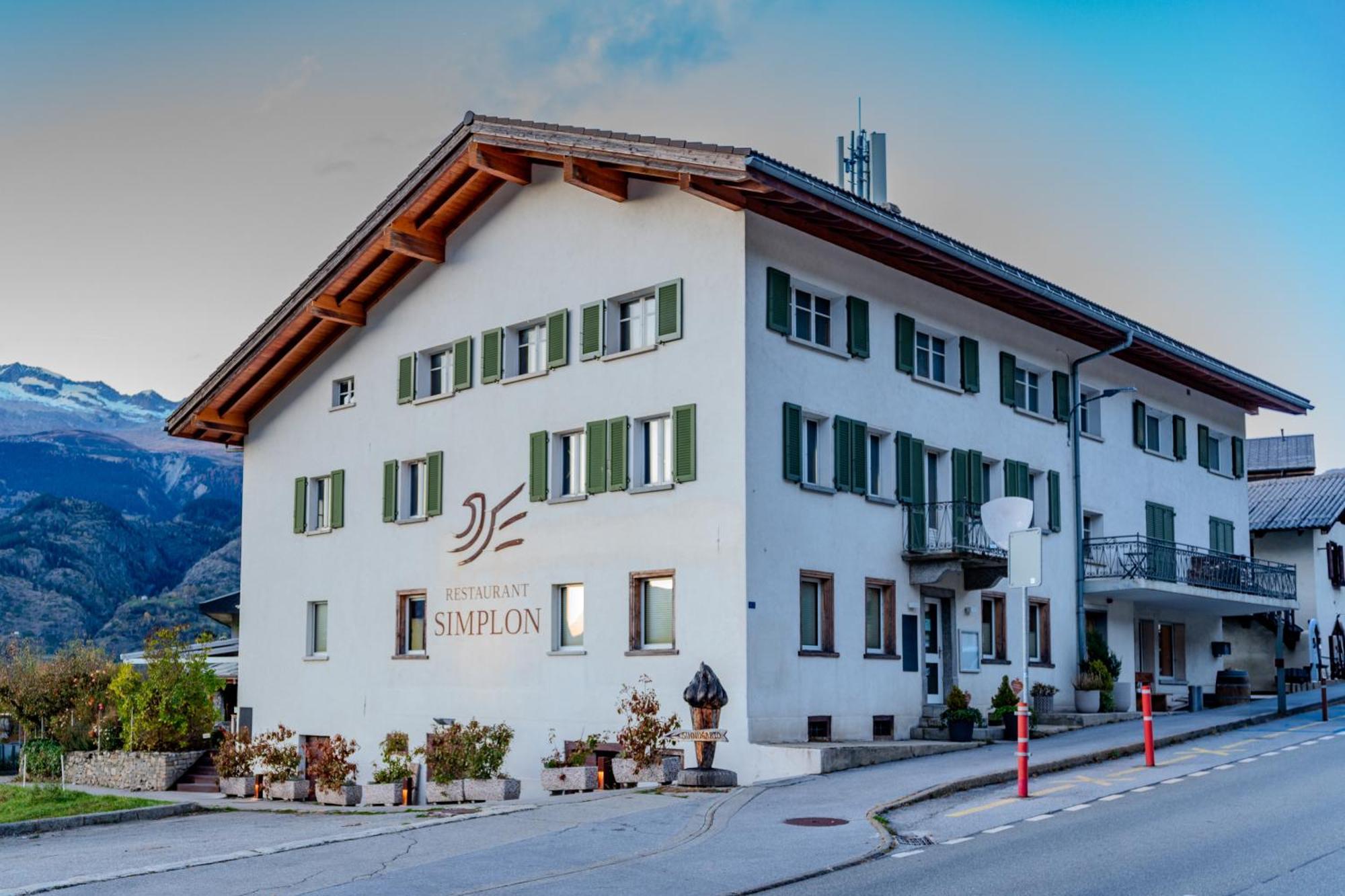 Hotel Restaurant Simplon Brig-Glis Eksteriør billede